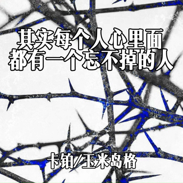 Обложка: 卡铂, 玉米岛格 - 其实每个人心里面都有一个忘不掉的人