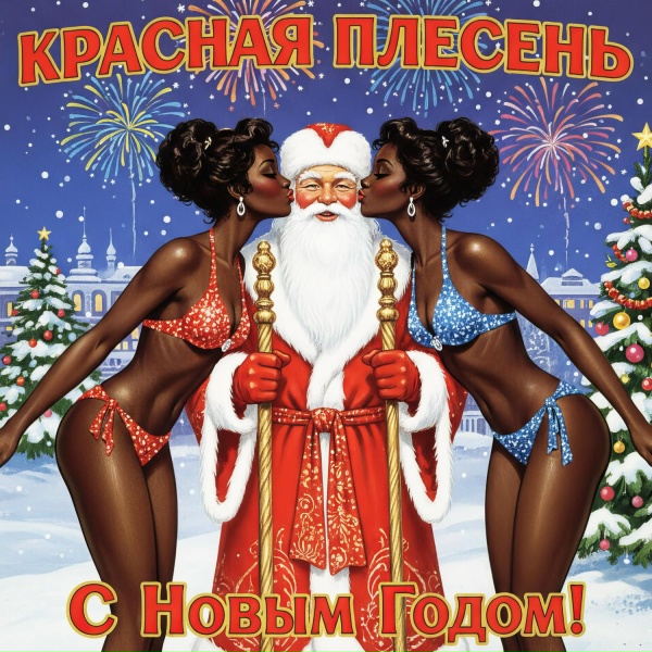 Обложка: Красная Плесень - С Новым Годом!