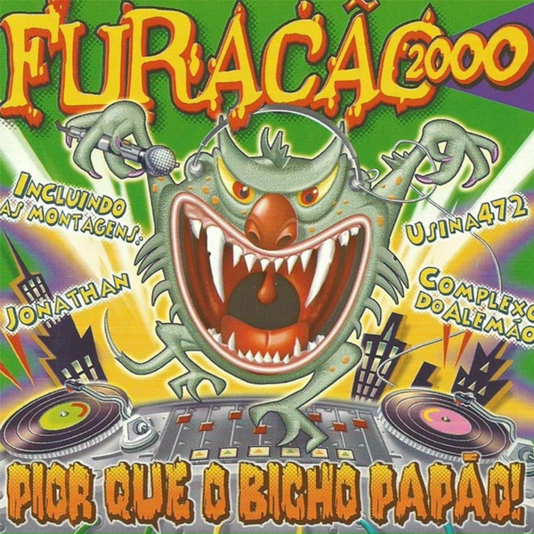 Обложка: Furacão 2000, Mc Sapao - Complexo do Alemão