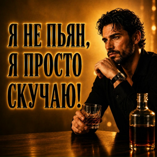 Обложка: Сергей Дворовый - Я не пьян, я просто скучаю