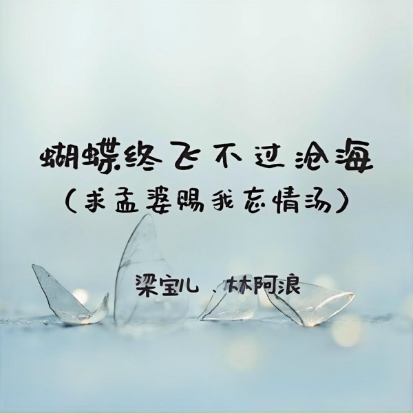 Обложка: 梁宝儿, 林阿浪 - 蝴蝶终飞不过沧海
