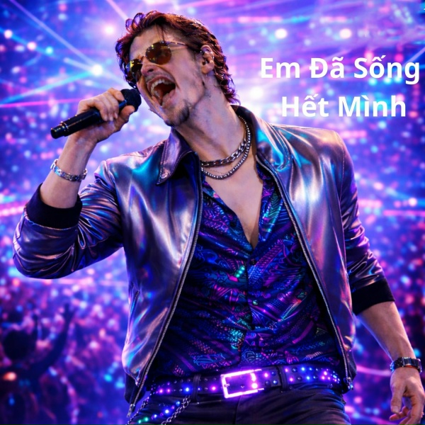 Обложка: Hoàng K Official - Em Đã Sống Hết Mình