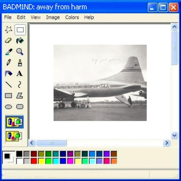 Обложка: BADM1ND - away from harm