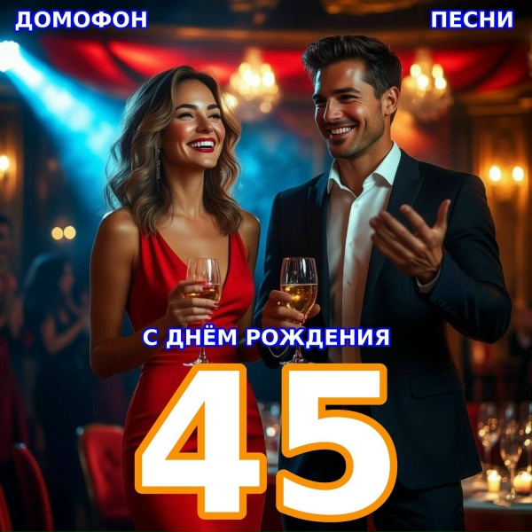 Обложка: ДОМОФОН - С Юбилеем 45