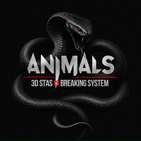 Обложка: 3D Stas feat. Breaking System - Animals