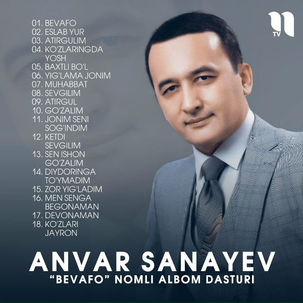Обложка: Anvar Sanayev - Muhabbat