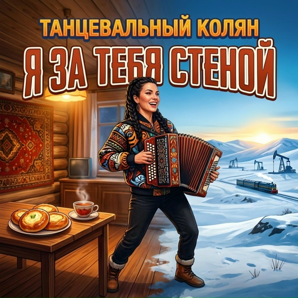 Обложка: Танцевальный Колян - Я за тебя стеной
