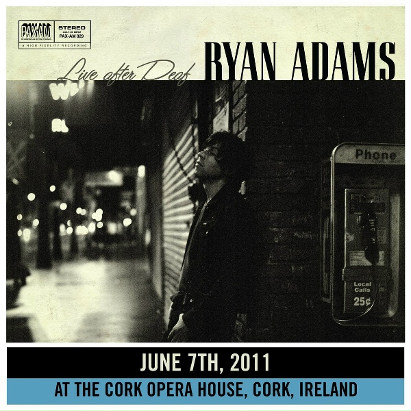 Обложка: Ryan Adams - Dirty Rain (Live in Cork)