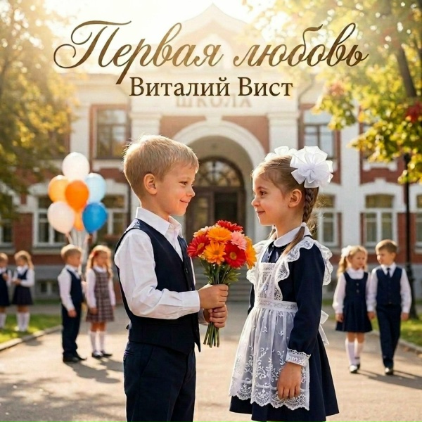 Обложка: Виталий Вист - Первая любовь