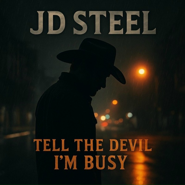 Обложка: JD Steel - Tell The Devil I'm Busy