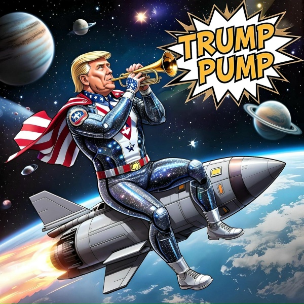 Обложка: Michael Draw, Alex Kzn - Trump pump