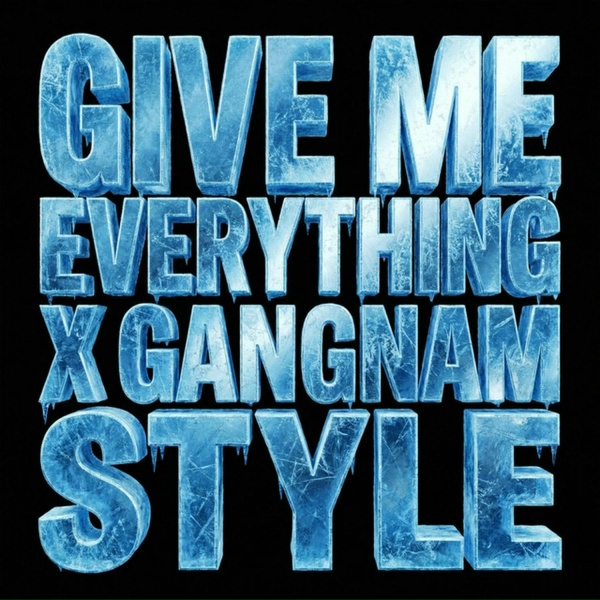 Обложка: ANDONIS, prodByLone - GIVE ME EVERYTHING X GANGNAM STYLE