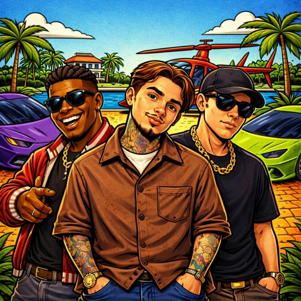 Обложка: DJ Tchou - O BUENO É O CACIQUE x VAI TOMAR FLECHADA