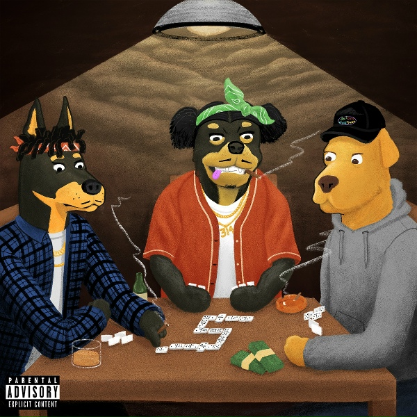 Обложка: Smino, JID, Kenny Beats - Baguetti