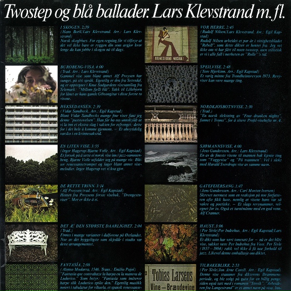 Обложка: Lars Klevstrand - Vor herre