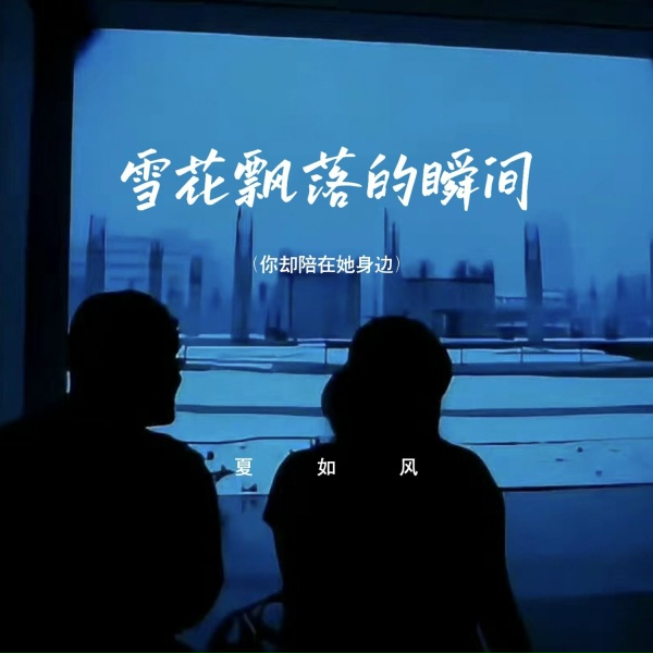 Обложка: 夏如风 - 雪花飘落的瞬间