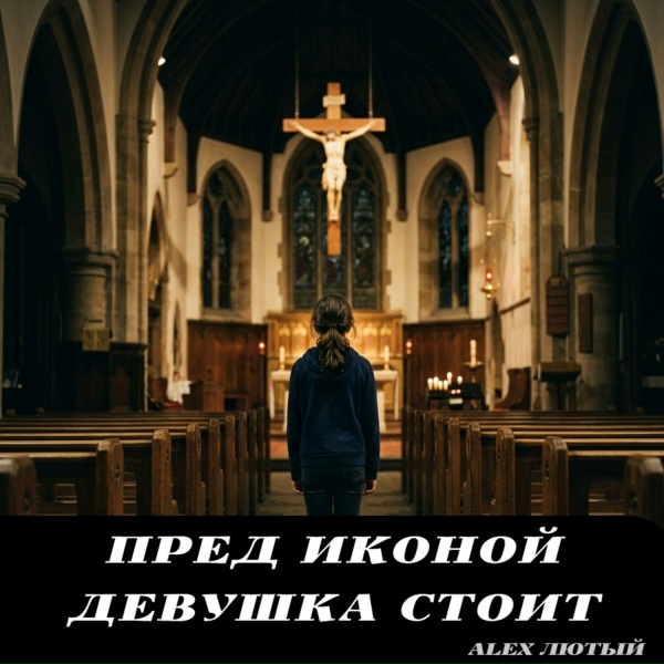 Обложка: Alex Лютый - Пред иконой девушка стоит