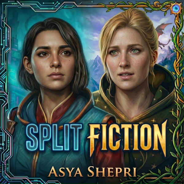 Обложка: Asya Shepri - Split Fiction