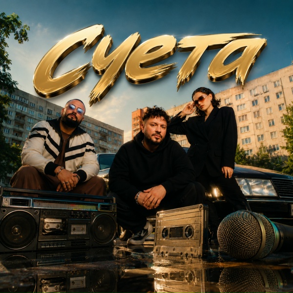 Обложка: САТОРИ, DJ Puza TGK, Аки ника - Суета