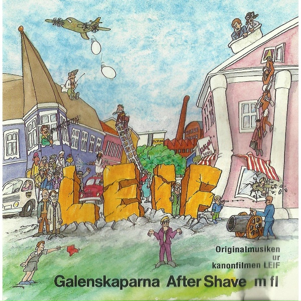 Обложка: Galenskaparna & After Shave - Leifs sång