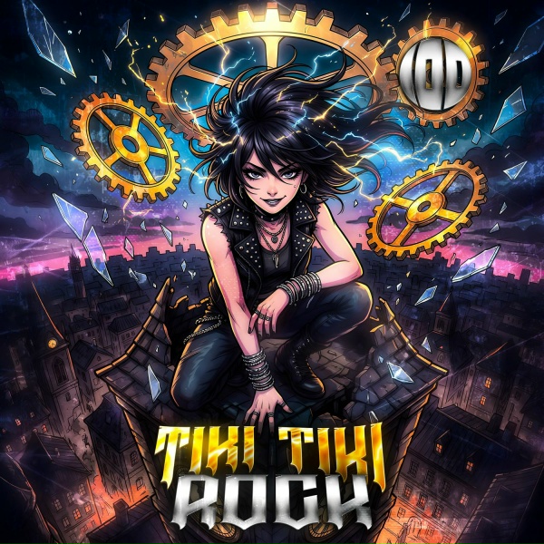 Обложка: QMIIR, Ravens Rock - TIKI TIKI ROCK