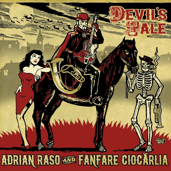 Обложка: Adrian Raso, Fanfare Ciocarlia - Swing Sagarese
