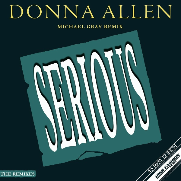 Обложка: Donna Allen - Serious