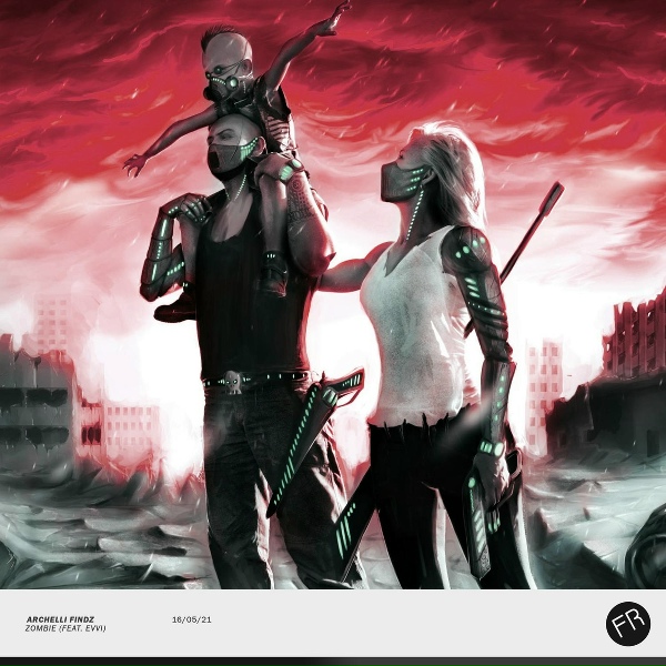 Обложка: Archelli Findz feat. EVVI - Zombie