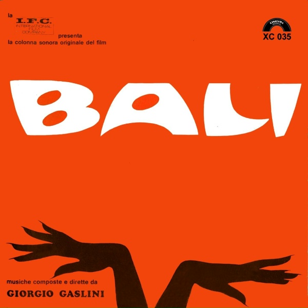 Обложка: Giorgio Gaslini - Bali
