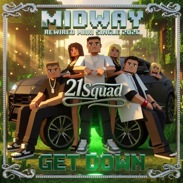 Обложка: Midway, B.Kone, Trexx, GopStop, VrumVrum - Get Down (Trap Remix)