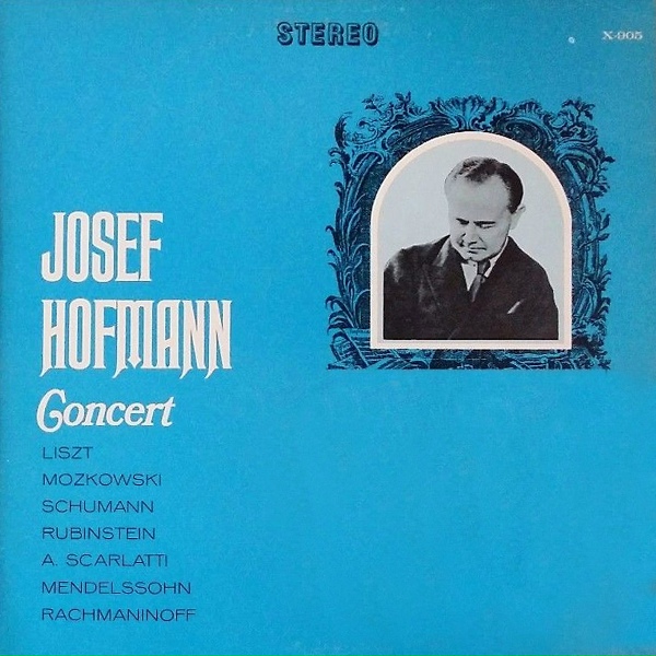 Обложка: Josef Hofmann - Fantasiestucke, Op. 12, No. 2 ("Soaring")