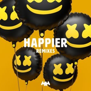 Обложка: Marshmello, Bastille - Happier