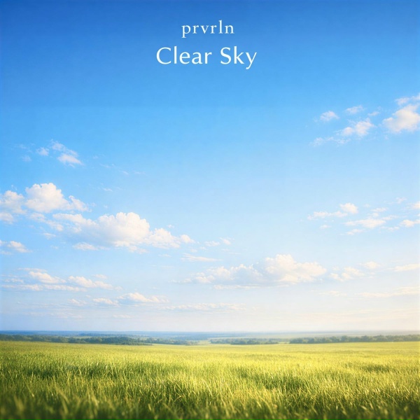 Обложка: prvrln - clear sky