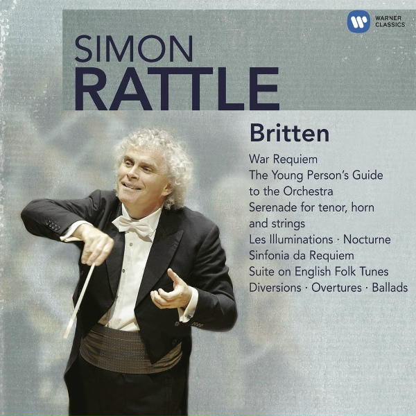 Обложка: Ian Bostridge/Radek Baborák/Berliner Philharmoniker/Sir Simon Rattle - Britten: Serenade for Tenor, Horn and Strings, Op. 31: VI. Hymn, "Queen and huntress"