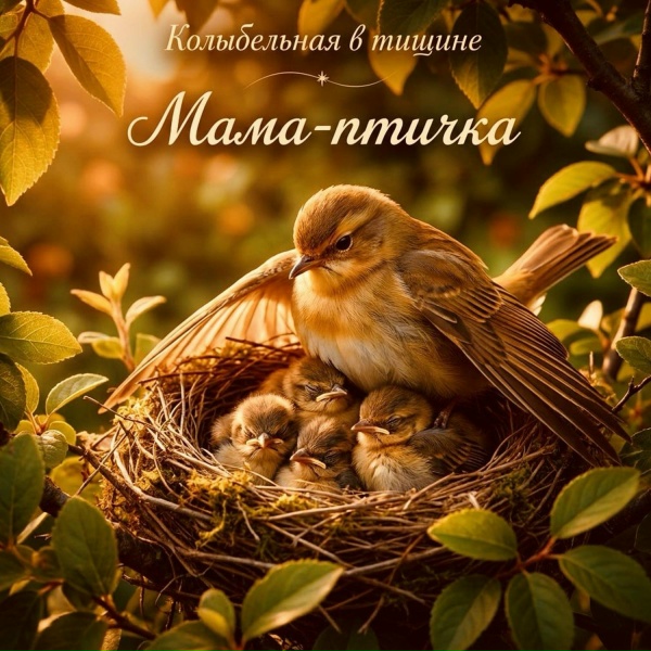 Обложка: Колыбельная в тишине - Мама-птичка