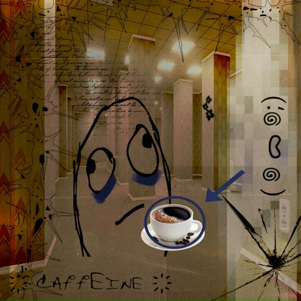 Обложка: akkiemi, DJ ZUP RAlii - caffeine (speed up)