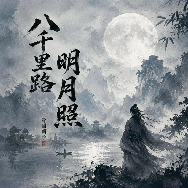 Обложка: 泽国同学 - 八千里路明月照