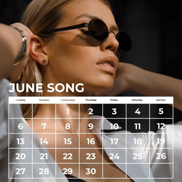 Обложка: Люся Чеботина - JUNE SONG