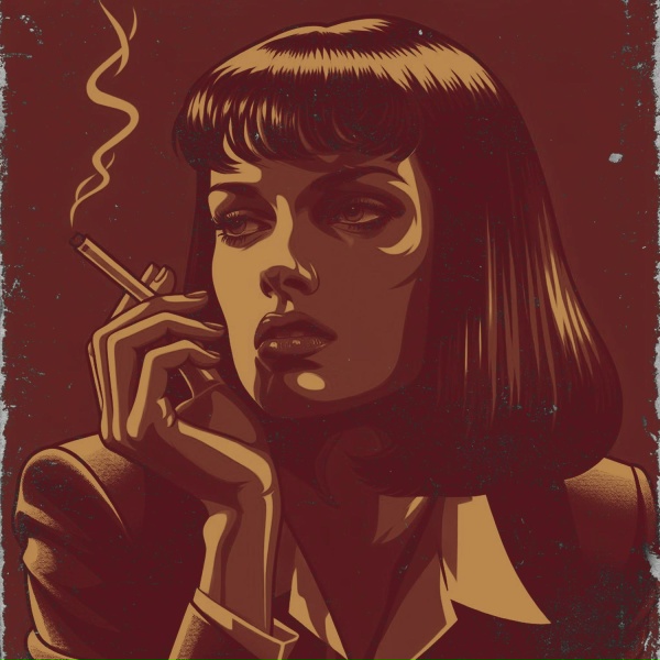 Обложка: STRANGE MISTERIO - Smoking 3-5 to the Face
