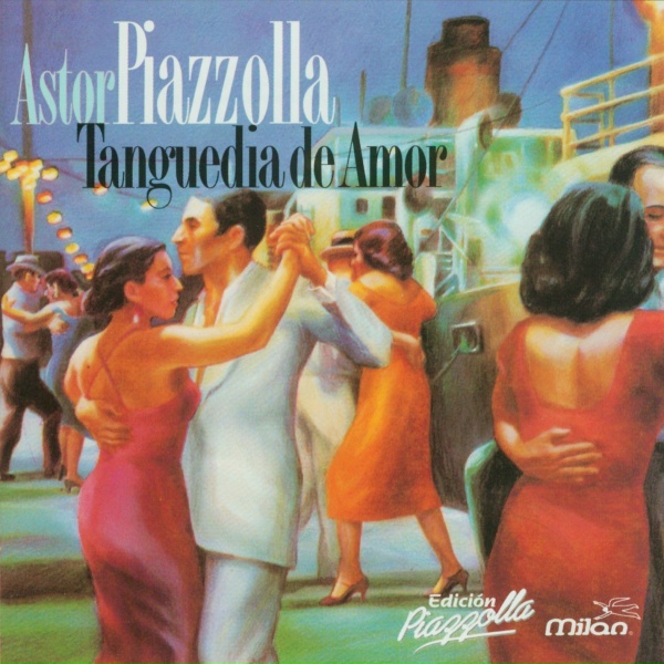 Обложка: Astor Piazzolla - Duo de Amor