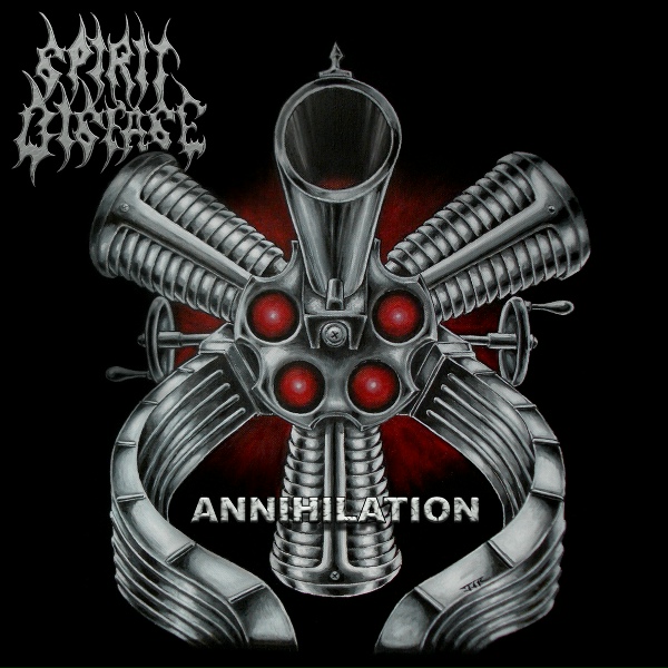 Обложка: Spirit Disease - Covered in Warm Blood