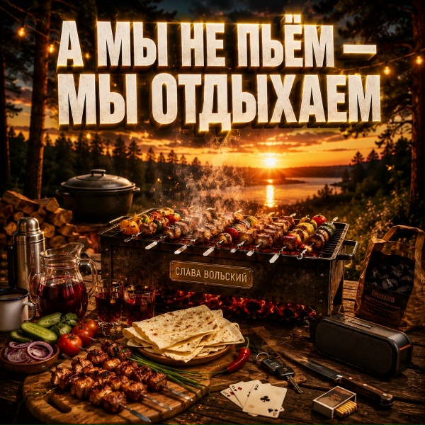 Обложка: Слава Вольский - А мы не пьём мы отдыхаем