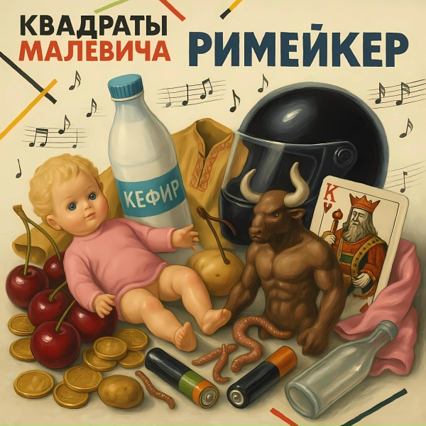 Обложка: Квадраты Малевича - Родная