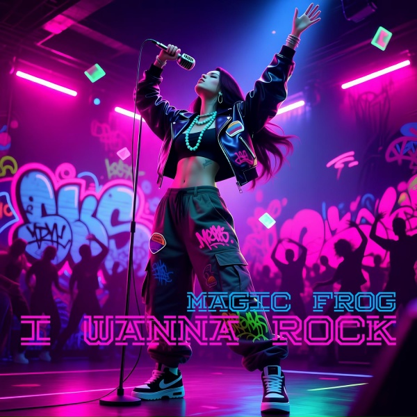 Обложка: Magic Frog - I Wanna Rock