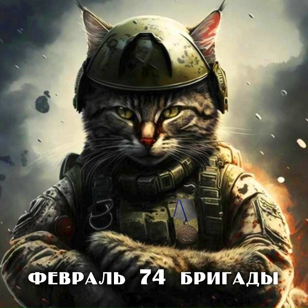 Обложка: кОт - Февраль 74 бригады