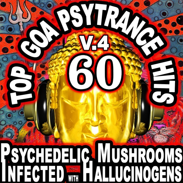 Обложка: Psychedelic Mushrooms Infected With Hallucinogens - Head Gear (Psytrance Goa Fullon Hard Dance Remix) [feat. Darkforce]