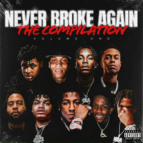 Обложка: Never Broke Again, Rojay MLP, Rjae, Meechy Baby - Pure Dope