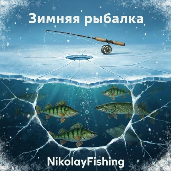 Обложка: NikolayFishing - Рыбалка первый лёд