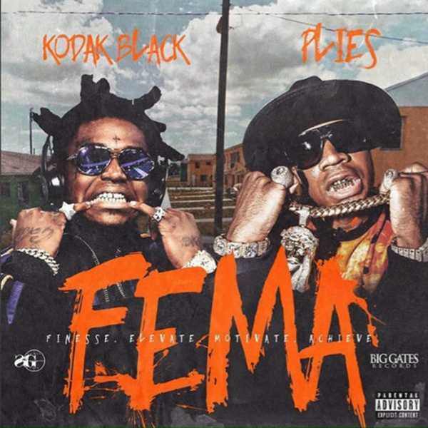 Обложка: Kodak Black, Plies - No English
