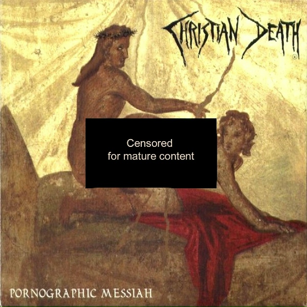 Обложка: Christian Death - The Obscene Kiss